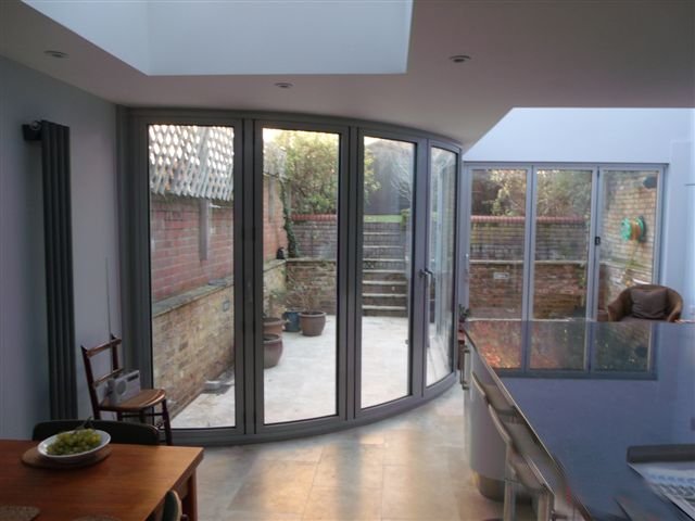 Curved Bi fold 6 - Aluminium Bending Specialists