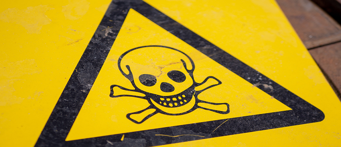 toxic chemical sign